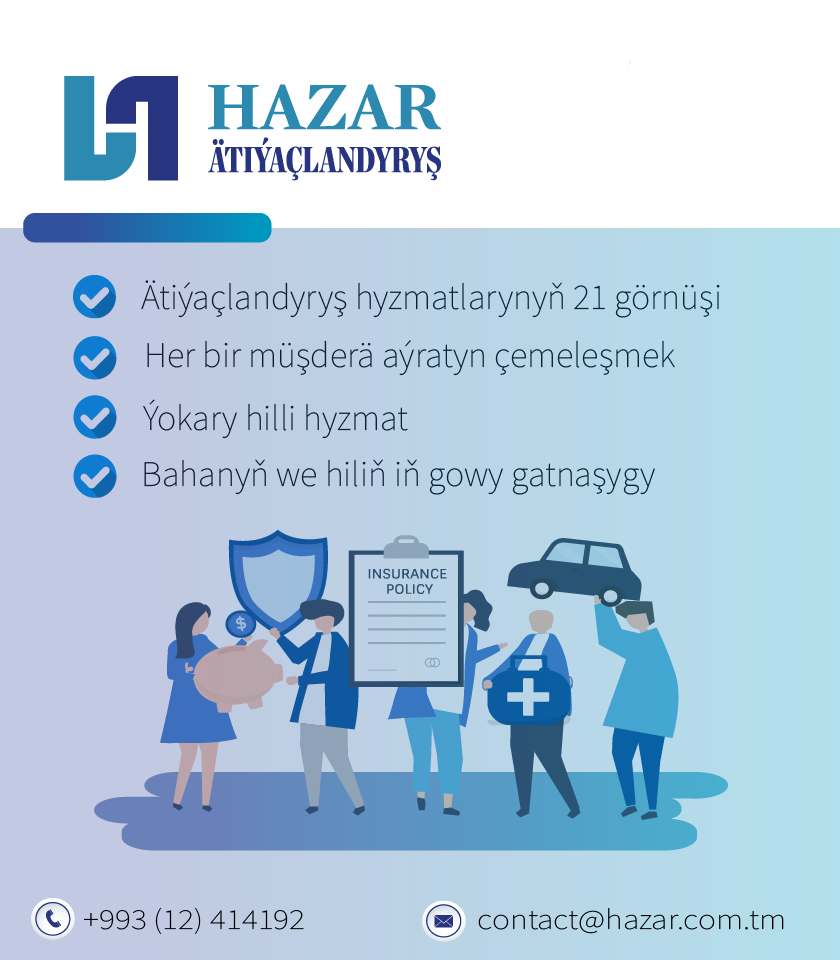 hazar atiyaclandyrysh