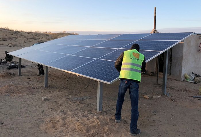 Turkmen Company Installs Solar Panels in Remote Villages