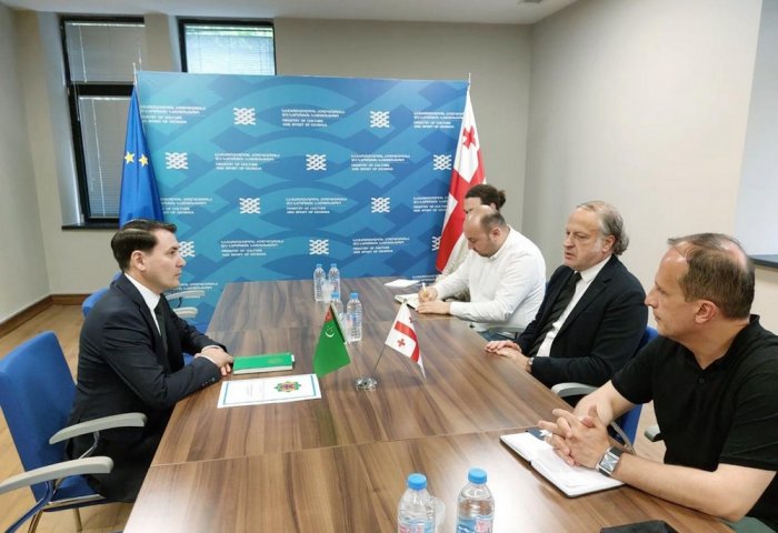 Turkmenistan Culture Days in Discussion With Georgian Deputy Minister