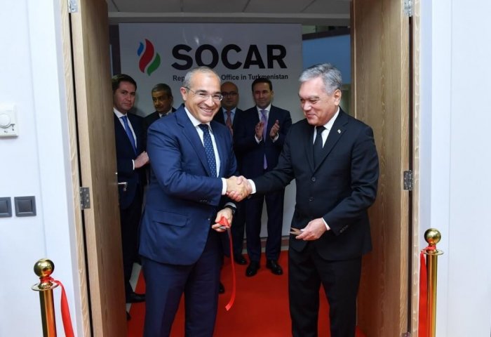 Azerbaycan’ın SOCAR şirketi Aşkabat’ta temsilcilik açtı