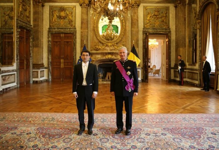King of Belgium Receives Credentials of Turkmen Ambassador
