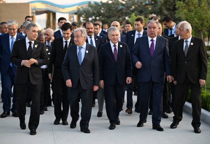 Central Asian Leaders, António Guterres Visit National Pavilions in Avaza Central Asian Leaders, António Guterres Visit National Pavilions in Avaza