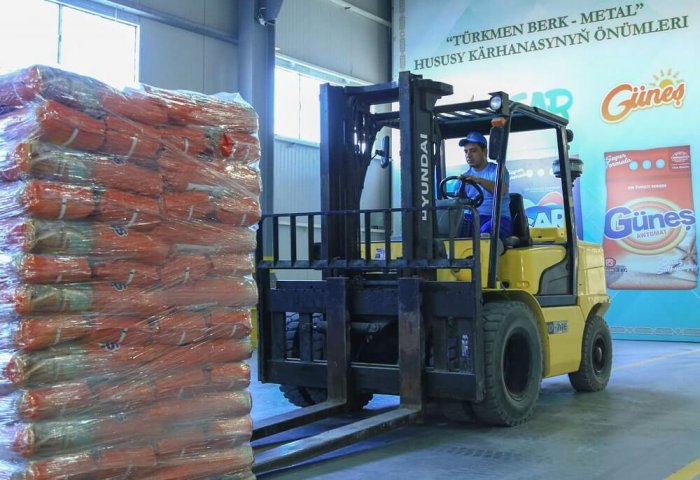 Turkmen Company Launches Production of Baby Detergent Powder