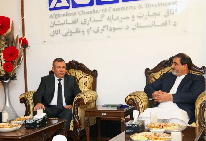 Türkmenistan we Owganystan söwda ulgamynda hyzmatdaşlygy berkidýär Türkmenistan we Owganystan söwda ulgamynda hyzmatdaşlygy berkidýär