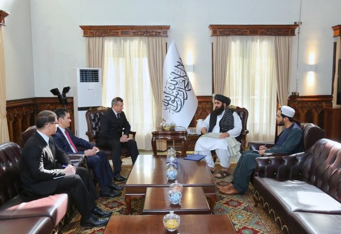 Turkmen Ambassador in Kabul Meets Acting Afghan Foreign Minister