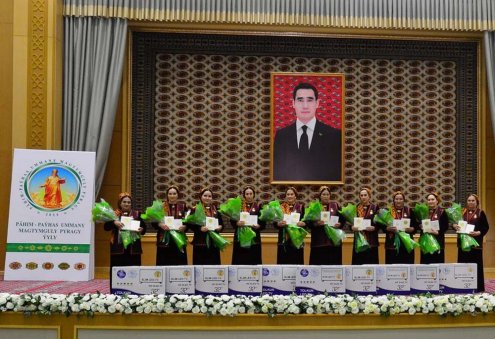 Türkmenistanda Halkara zenanlar güni mynasybetli çäreler geçirildi