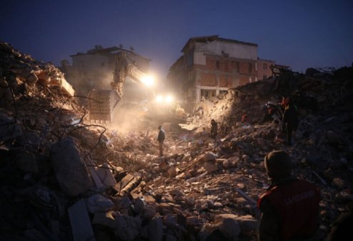 Новое землетрясение магнитудой 6,4 произошло в турецкой провинции Хатай