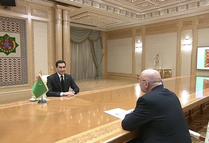 President Berdimuhamedov Receives Newly Appointed French Ambassador