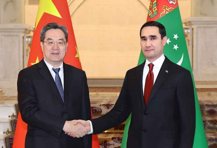 Türkmenistanyň Prezidenti Hytaýyň Döwlet Geňeşiniň Premýeriniň birinji orunbasaryny kabul etdi
