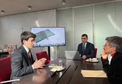 Turkmen Ambassador Makes Presentation of Arkadag City in Antwerp