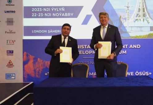 Türkmenistan ile Finlandiya, uluslararası taşımacılık alanında İşbirliği Anlaşması imzaladı
