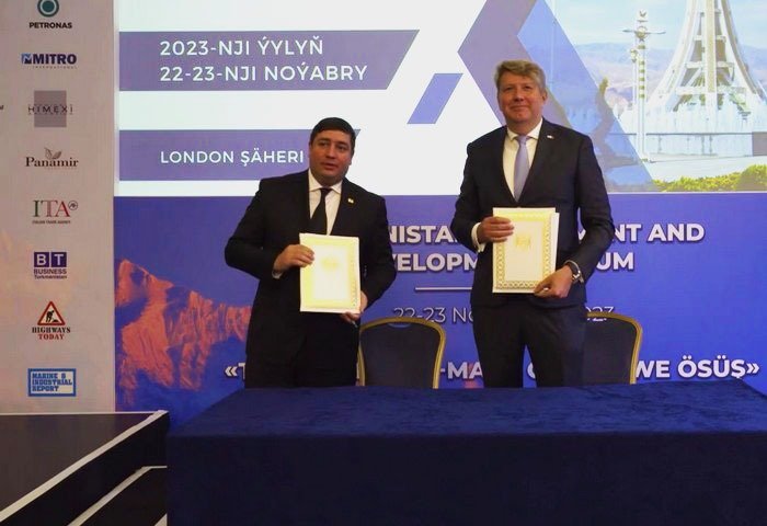 Turkmenistan and Finland Sign Memorandum of Cooperation in International Transport