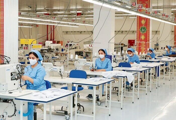 Türkmen Ojagy şirketinde 1.044 ton pamuk yünü üretildi