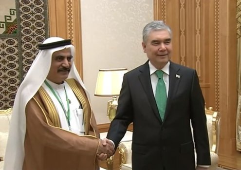 Gurbanguly Berdimuhamedov Meets Foreign Company Executives