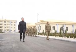President of Turkmenistan Opens Military Facilities in Lebap Province