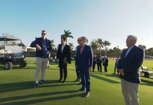 Gurbanguly Berdimuhamedow “Panther” golf klubuna “La Victoria” atçylyk toplumyna bardy