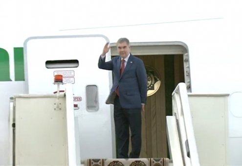 Gurbanguly Berdimuhamedow sapar bilen Awstriýa bardy