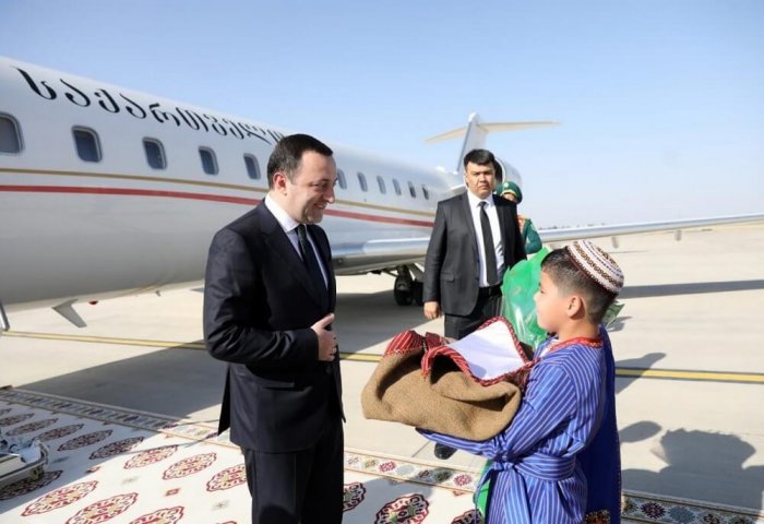 Georgian Prime Minister Starts Official Visit to Turkmenistan
