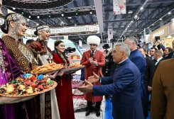 Turkmen Entrepreneurs Participate in Exhibition Within Russia–Islamic World: KazanForum