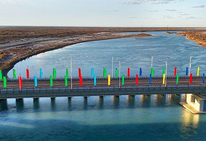 Turkmenistan Unveils Modern Highway Bridge over Garabogazgol Bay