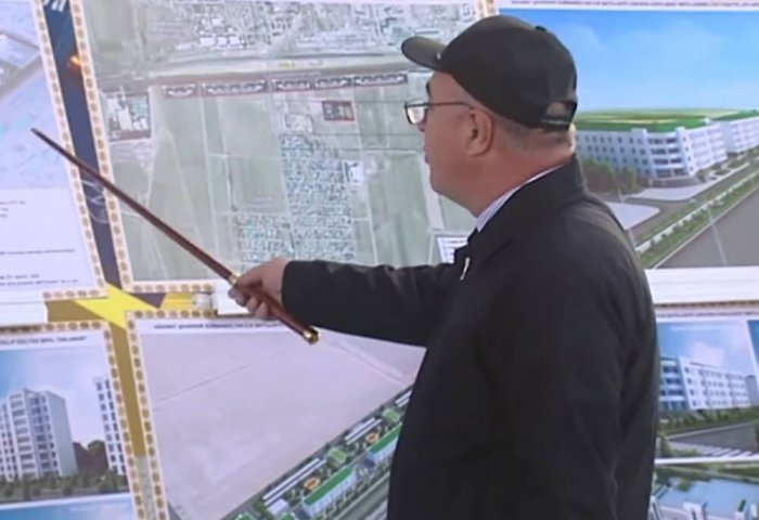 Türkmenistan'ın başkenti Aşkabat'ta yeni konutlar ve park inşa edilecek