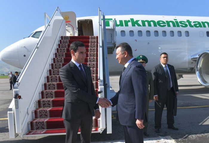 Turkmen President Arrives in Tajikistan For Fifth Central Asian Summit