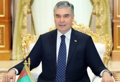 Гурбангулы Бердымухамедов удостоен медали Türkmenistanyň Bitaraplygynyň 30 ýyllygyna 