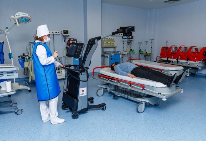 Центру скорой помощи в Ашхабаде передано новое оборудование