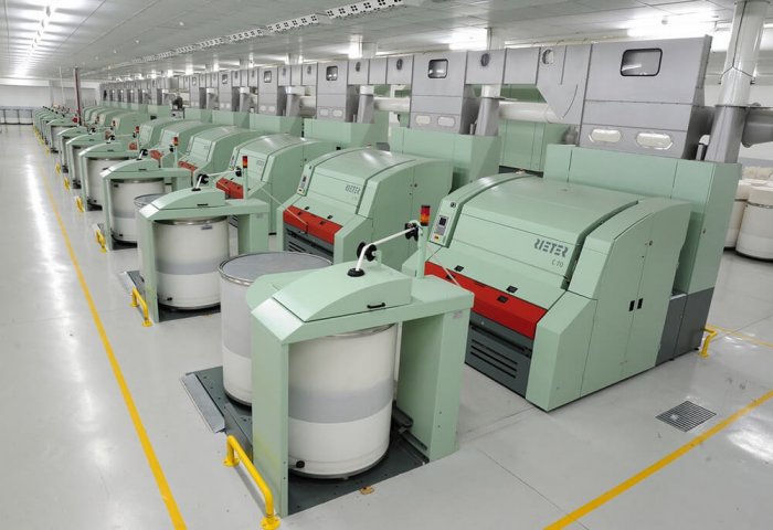 Turkmen Cotton-Spinning Mill Produces 31 Million Manats Worth of Products