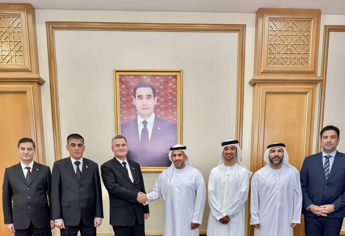 Türkmenistan “Etihad Rail” kompaniýasy bilen hyzmatdaşlygy ösdürmegi maksat edinýär