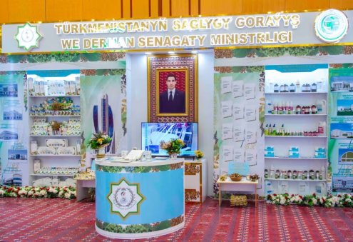 Aşgabatda saglygy goraýyş, bilim we sport boýunça halkara sergi açyldy