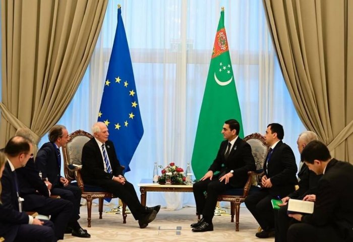 Замминистр иностранных дел Туркменистана встретился с главой внешнеполитического ведомства ЕС