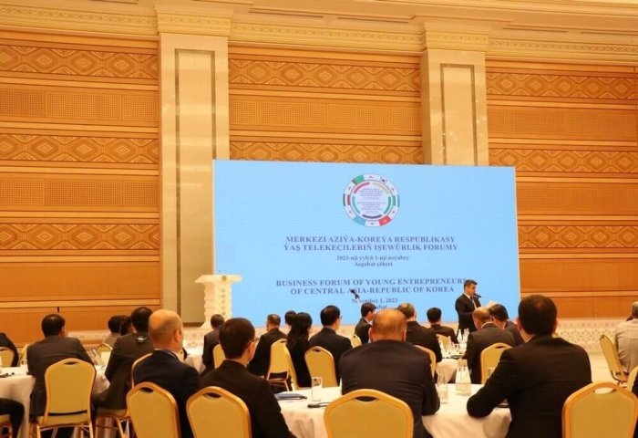 Aşkabat’ta Orta Asya-Güney Kore Genç Girişimciler İş Forumu düzenlendi
