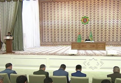 Türkmenistan Devlet Başkanı, kolluk kuvvetleri kurumlarının yeni yöneticilerini atadı