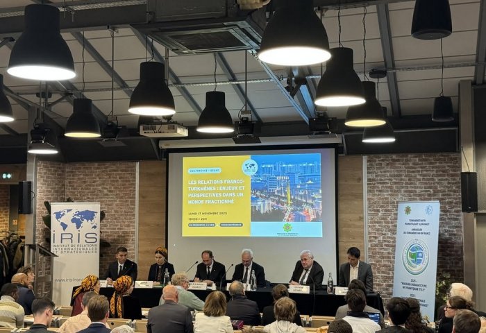 Paris Hosts Conference on Prospects for TurkmenFrench Cooperation