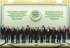 Türkmenistanyň Prezidenti dünýä liderleri bilen Aşgabatda birnäçe duşuşyklary geçirdi