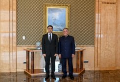 Tatarystanyň Prezidenti Kazandaky täze türkmen konsuly bilen duşuşdy