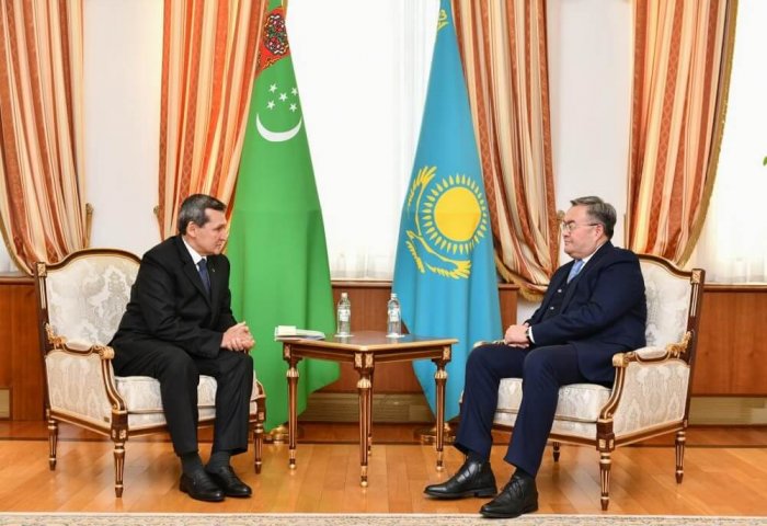 Top Turkmen Diplomat Meets Kazakh Counterpart in Astana