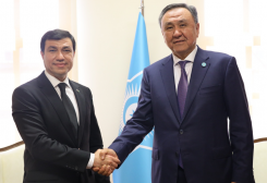 Turkmen Consul General in Istanbul Meets OTS Secretary General