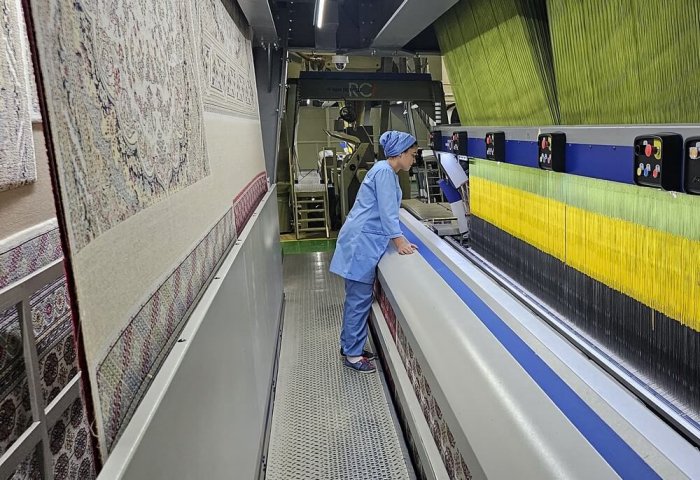 Туркменское предприятие Abadan haly начало производство новых видов ковров