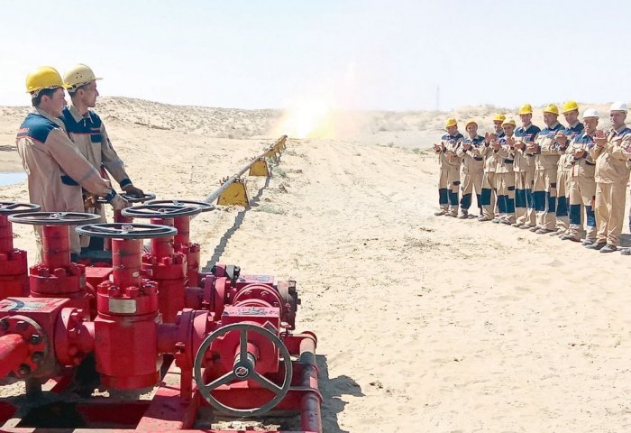 Well at Turkmenistan Galkynysh Field Yields New Commercial Gas Flow