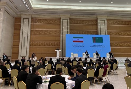 Iranian Energy Minister Thanks Turkmenistan for Organizing Joint Business Forum