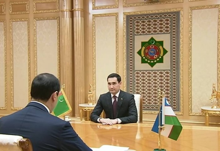Turkmen President Meets Head of Uzbek Presidential Administration