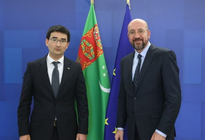 Turkmen Ambassador Presents Credentials to Head of European Council