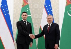 President of Turkmenistan Congratulates President of Uzbekistan on Birthday
