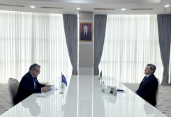 Raşid Meredow halkara guramalaryň wekilleri we ýolbaşçylary bilen duşuşyklary geçirdi