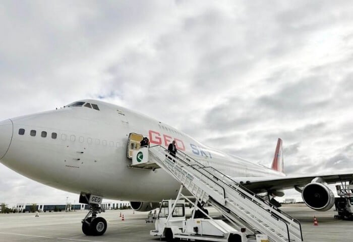 Грузинская авиакомпания Geosky Airlines совершила первый грузовой рейс в Туркменабат