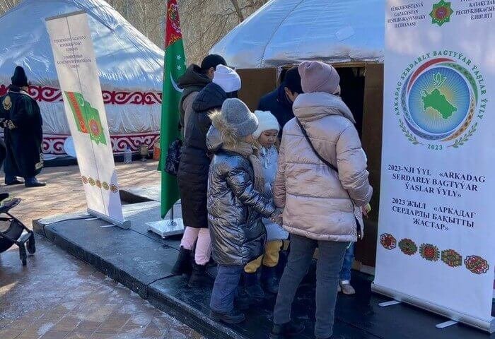 Turkmen Embassy in Kazakhstan Attends Novruz Festivity