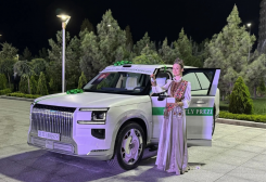 Победительнице конкурса «Татар кызы-2026» вручили автомобиль от имени Президента Туркменистана