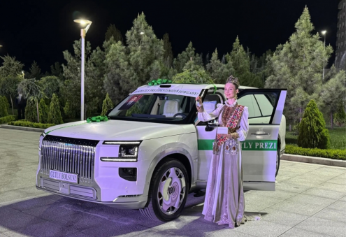 Победительнице конкурса «Татар кызы-2026» вручили автомобиль от имени Президента Туркменистана